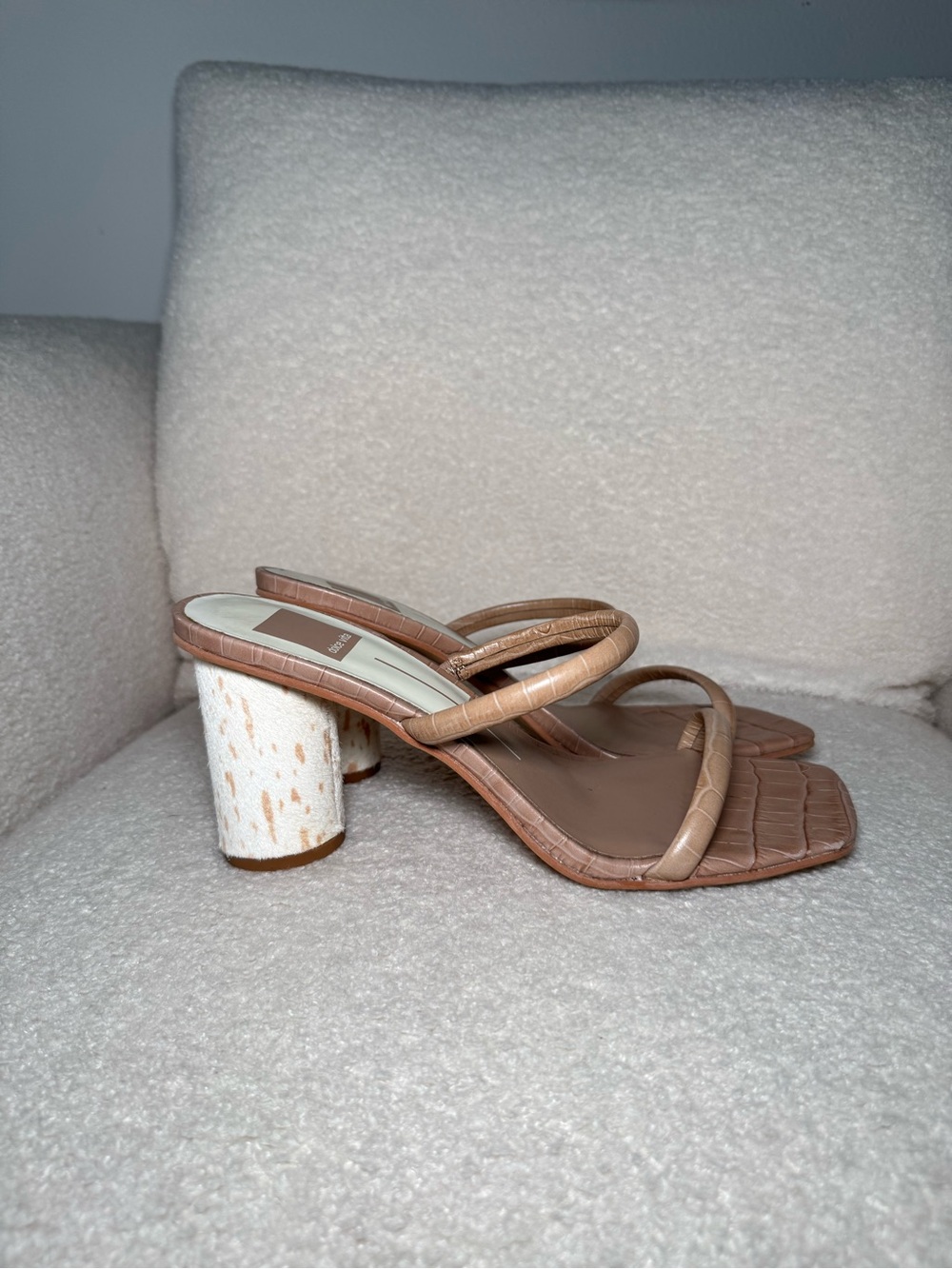 Dolce Vita - Noles City Slide Sandal Animal Print Size 8